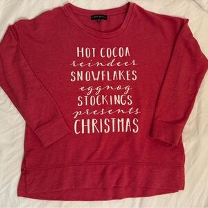 State of Mine- Soft Red Christmas Sweatshirt
